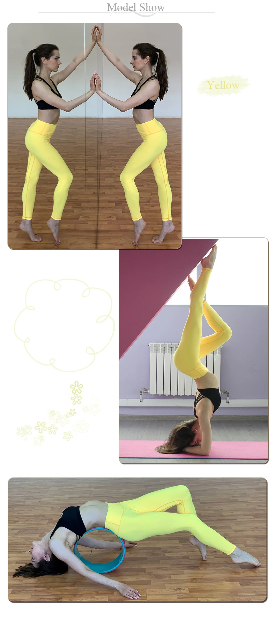 Для женщин кальсоны йоги одноцветное Высокая талия Push Up энергии бесшовные спорт Tight Леггинсы для фитнеса Тренажерный зал Бег животик управление мотобрюки