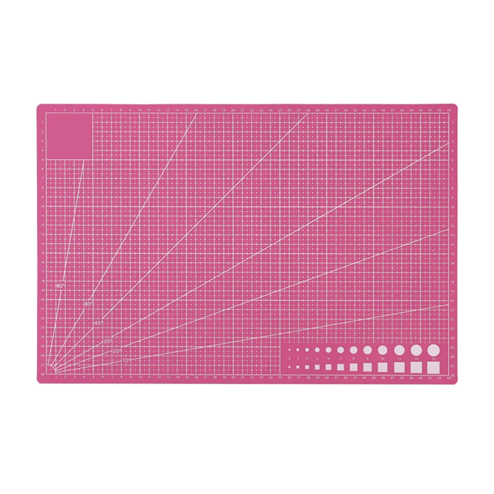 

Professional Marking Durable Non-Slip PVC Cutting Mat for Scrapbooking Quilting Sewing Arts Crafts Projects for Shop (Random Col