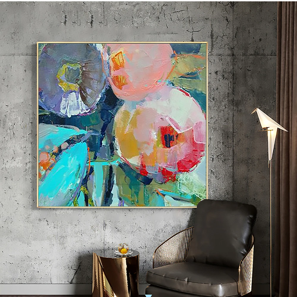 

Абстрактная картина маслом Mu Ya Art