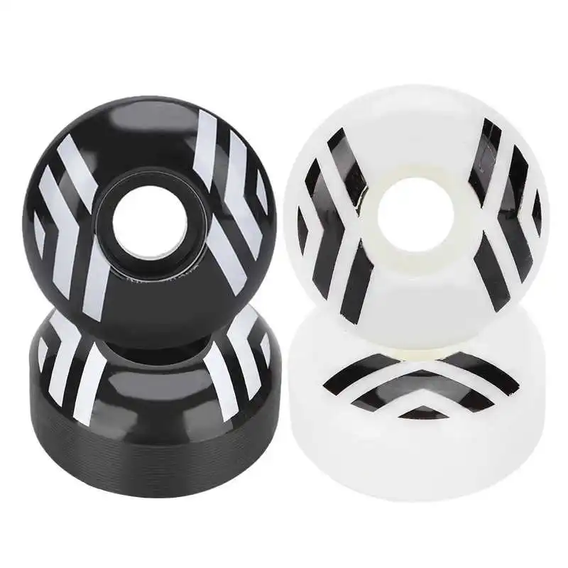 

4 шт., износостойкие Эластичные полиуретановые колеса для скейтборда, 0 мм/2,05x1,18 дюйма