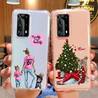 Мягкий ТПУ чехол PUNQZY с изображением милой мамы мальчика девочки мамы ребенка для Samsung Galaxy A52 A72 S20 PLUS S11 S10 S8 A71 A51 A50 A70