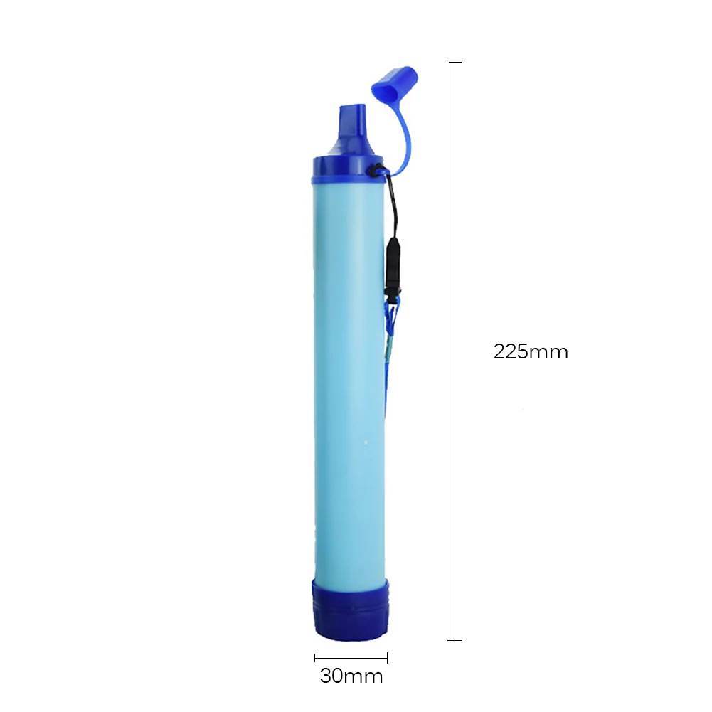 

Outdoor Water Purifier Survival Drink Remove Cleaning Filter Travelling Easy Carrying Durable Parts for Camping Hiking