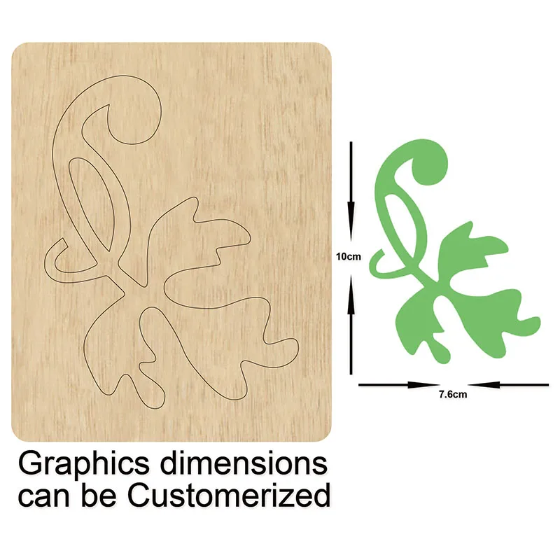 

vine cutting dies new die cut &wooden dies Suitable for common die cutting machines on the market