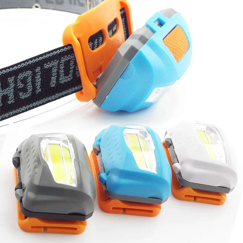

3W COB Headlamp AAA Battery Head Light Waterproof Lamp Torch Lampe Frontale Headlight Flashlight Lantern for Camping Fishing