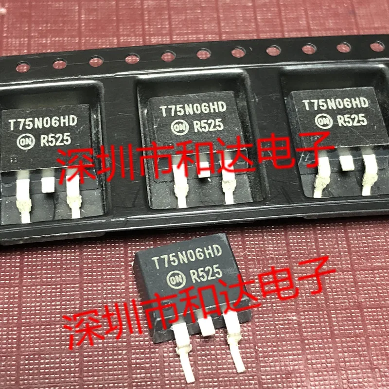 

5 шт. T75N06HD MTB75N06HD TO-263 60V 75A
