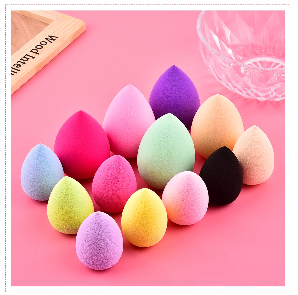 Косметическая губка для основы под макияж косметическая макияжа мягкая в форме