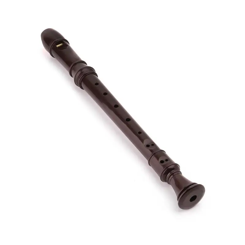 Черный ABS Германия тип 8 Отверстие Сопрано рекордер длинная флейта ранняя