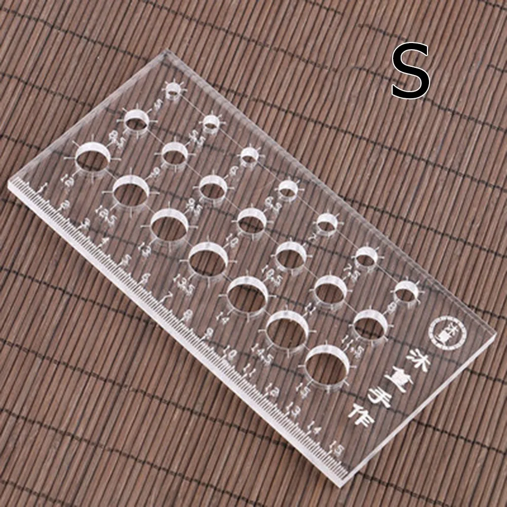 

Fishing Floats Ruler DIY Reed Cutting Tool Acrylic Measuring Ruler Fishing Bobber Buoy Reed Cutting Tools Optional Size