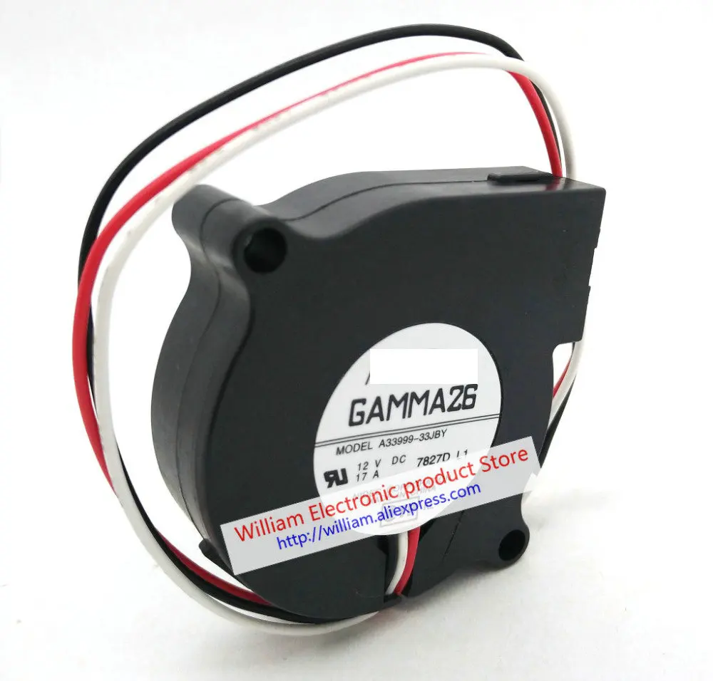 Оригинальный охлаждающий вентилятор для проектора GAMMA26 A33999-33JBY 5015 12V 0.17A |