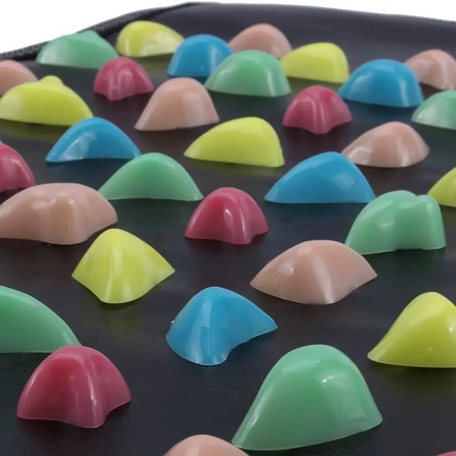 Массажный коврик для ног шиацу рефлексотерапевтический цветной пластиковый