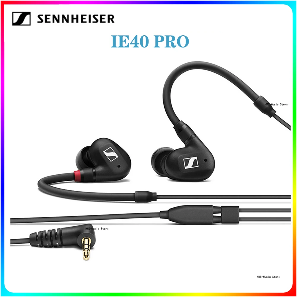 Проводные наушники Sennheiser IE40 PRO с шумоизоляцией точная стандартная Hi-Fi гарнитура