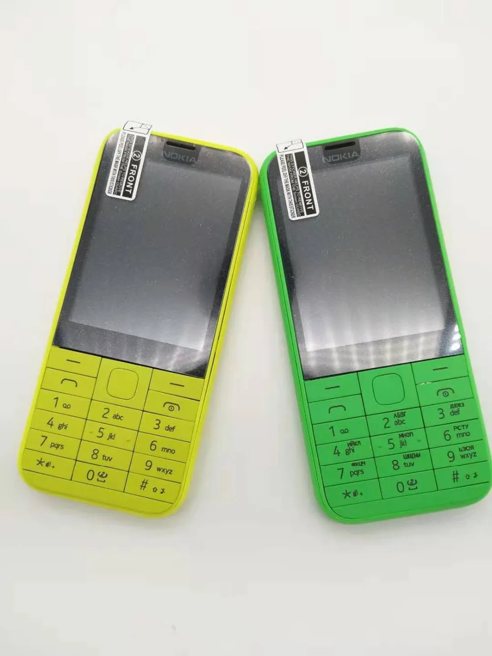 225 разблокированный Nokia 225 одноядерный 2,8 дюйма 2MP камера 2G GSM FM Bluetooth Mp3 плеер мобильный телефон Восстановленный
