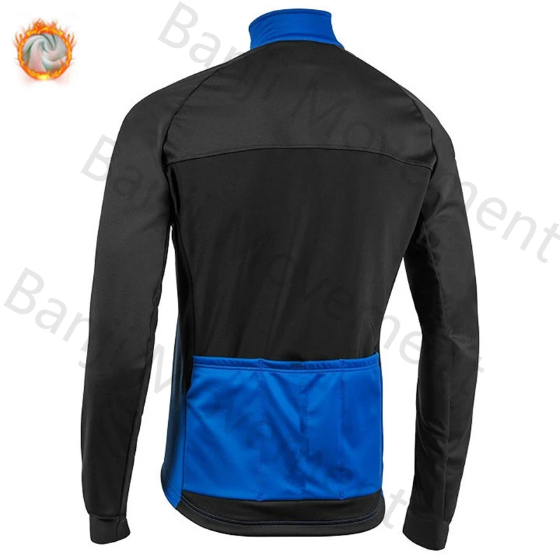 Ropa Ciclismo теплый Nalini зимний теплый флисовый мужской костюм Джерси для езды на велосипеде MTB Одежда комбинезон комплект