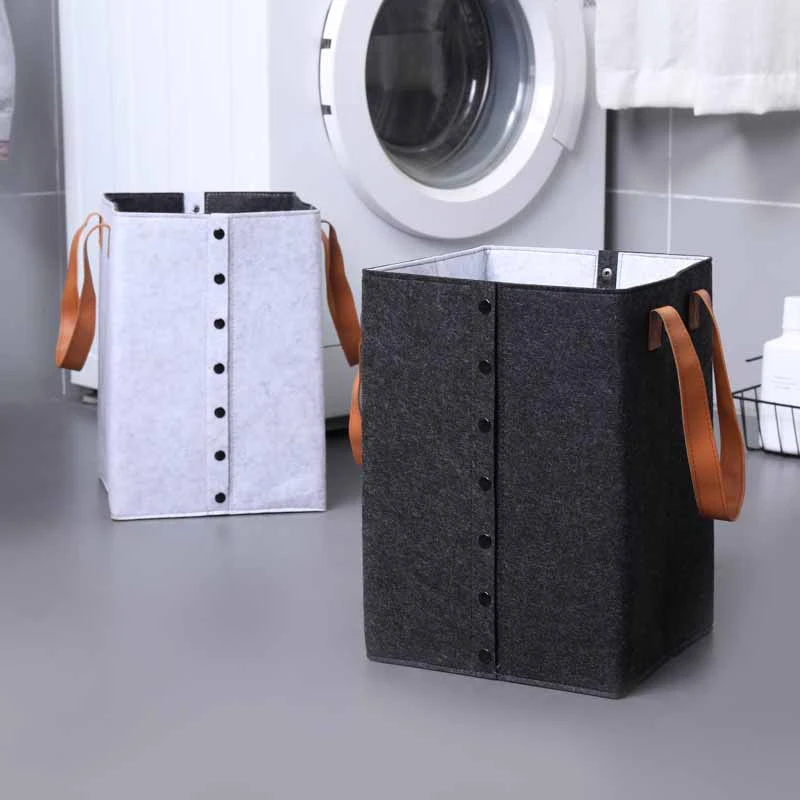 

Newly Dirty Clothes Basket Clothes Laundry Hamper Toy Storage Box Household Foldable Laundry Bucket TE889