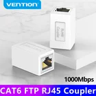 Коннектор Vention Cat6 FTP Cat65e Ethernet адаптер 8P8C сетевой кабельный Удлинитель для кабеля Ethernet RJ45 коннектор