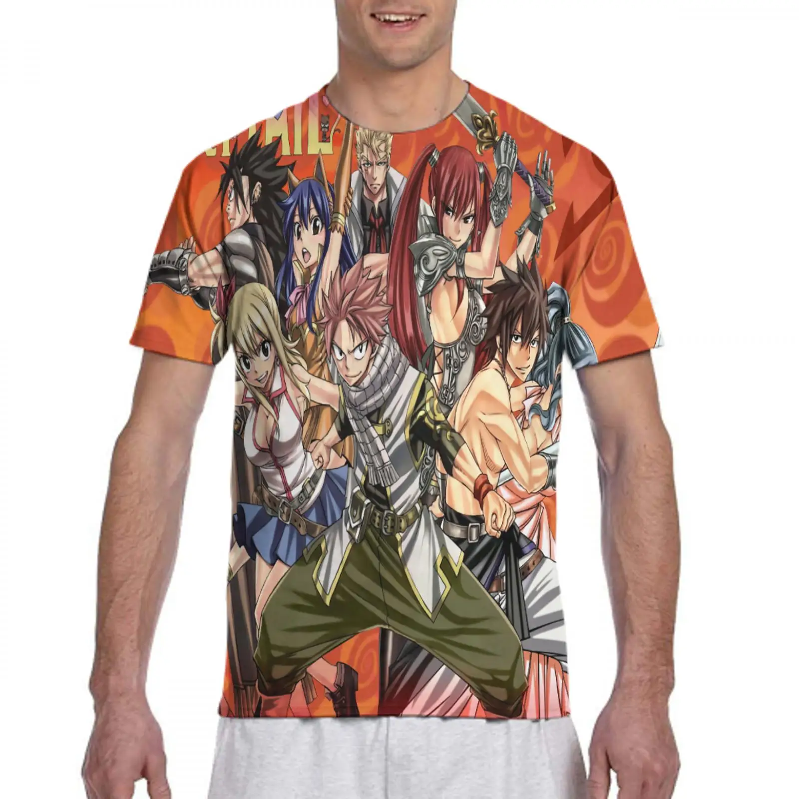 

printing fairy tail pubg t shirt art women/men black t shirt fairy tail bracelet female/male t shirt