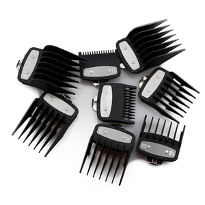 8Pcs Cutting Guide Comb for Wahl with Metal Clip 3171-500,Fits for Multiple Size Wahl Clippers