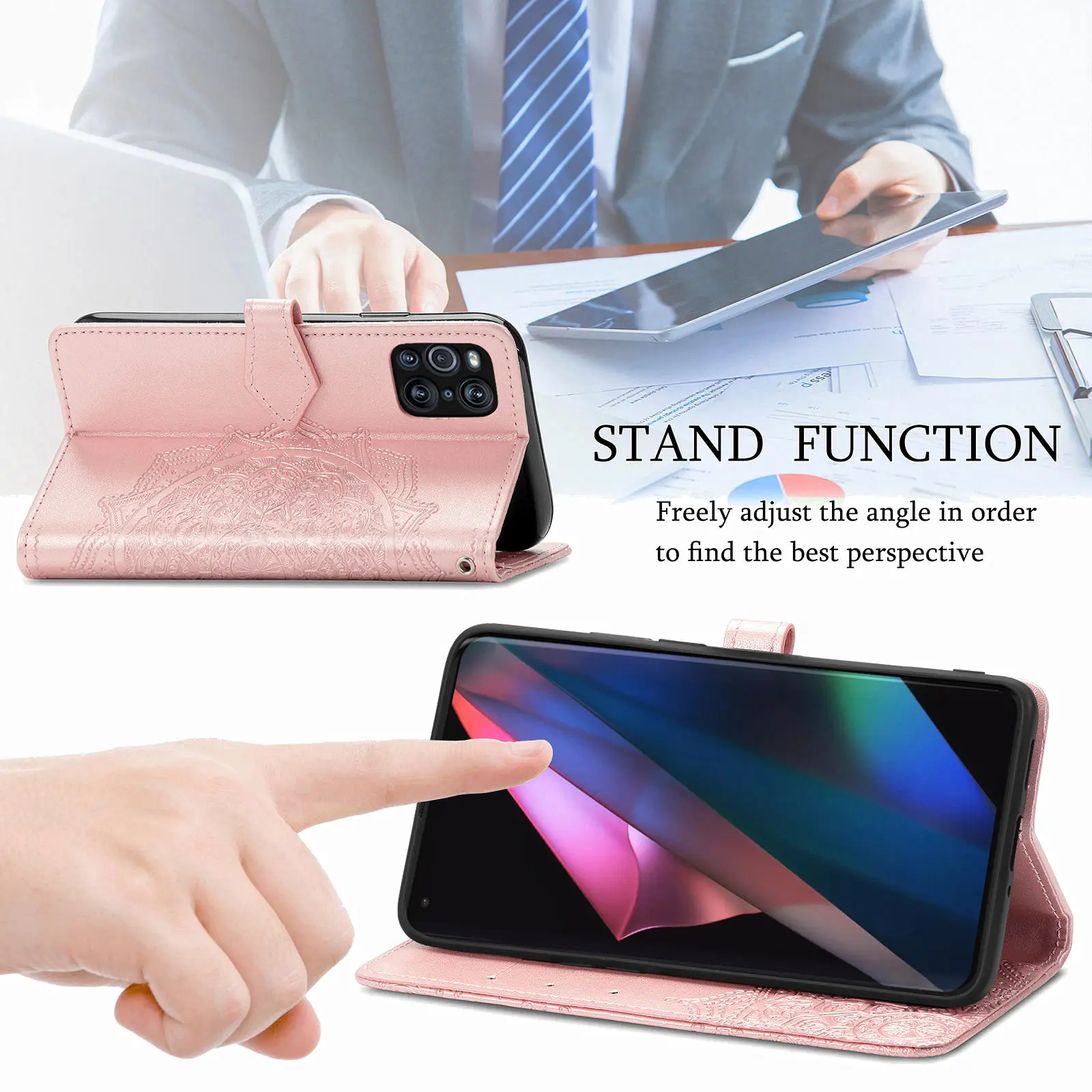 For Moto E6 Play E7 G 5G Plus G7 Power Edge S Stylus 2021 G30 G50 G60 Flip Phone Case Holder Wallet Leather Satnd Cover Coque