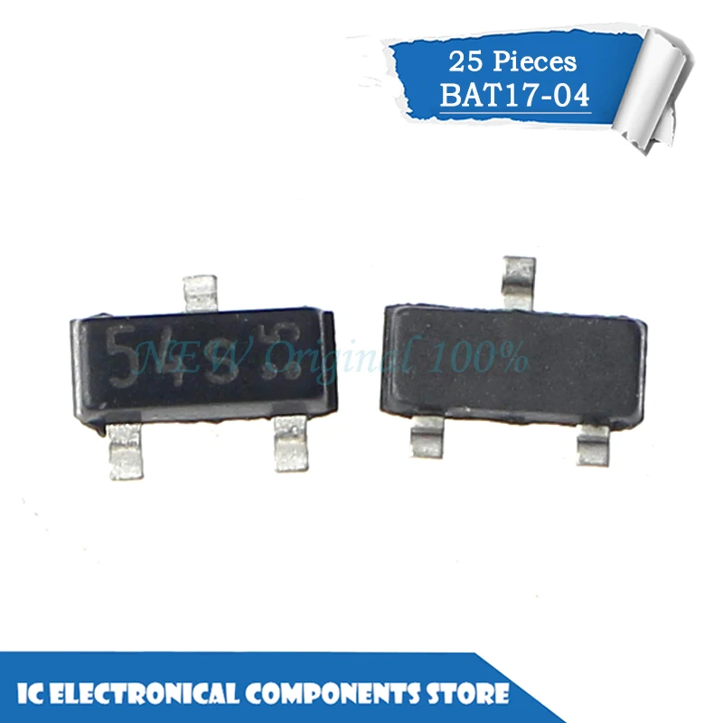 

New original BAT17-04 BAT17 54S SOT-23 IC 25pcs/lot