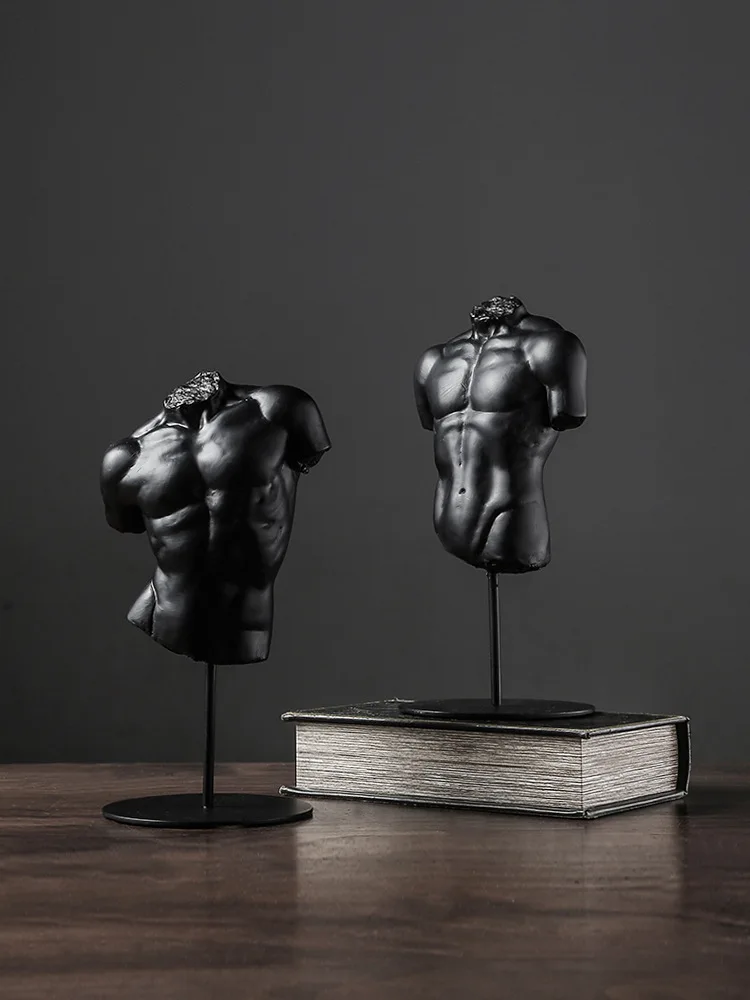 

Resin Figure Creative People Statue Home Decor Desk Decoration Livingroom Abstract Resin Home Decoration Accessories Modern