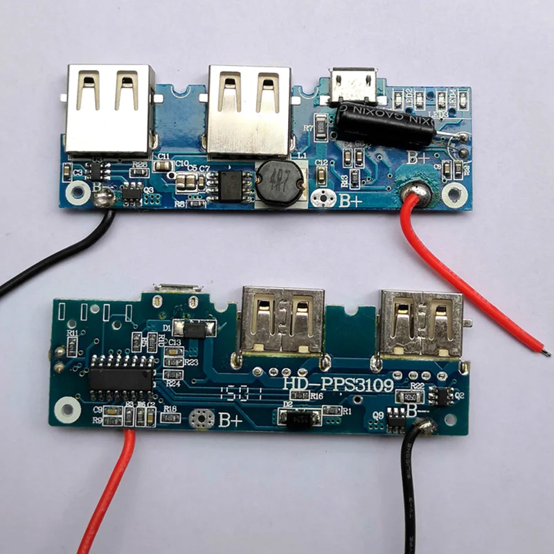 5V 1A 2.1A Мощность банка модуль мобильной связи доска PCB зарядки контроллера быстрой
