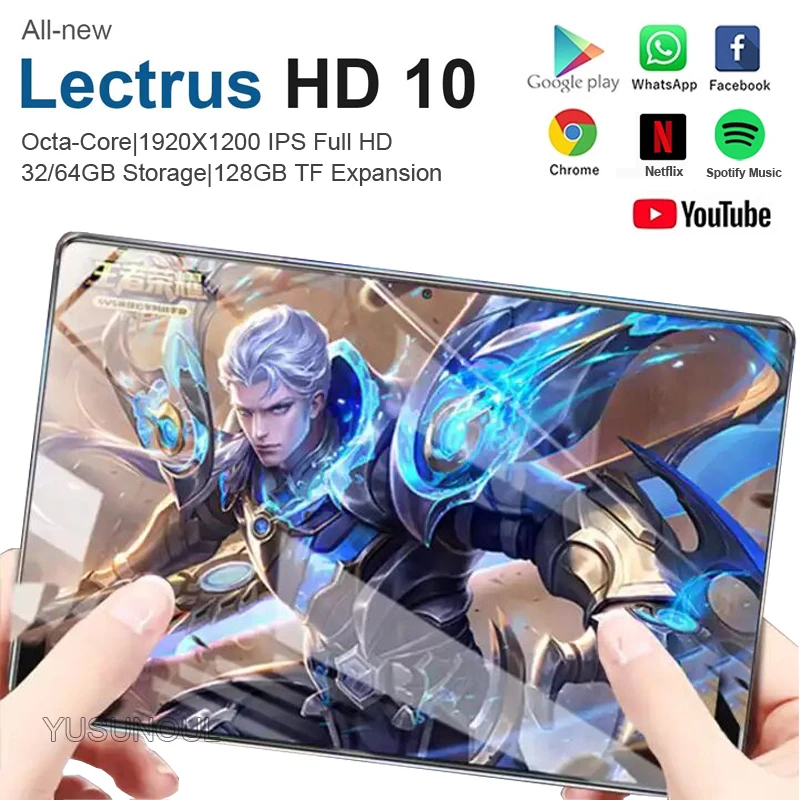 2020 New Version Fast Games HD Super 2.5D Tempered Glass 10 inch tablet PC Android 9.0 Wifi GPS tablette android Планшеты+Gifts