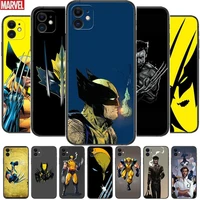 wolverine cartoon phone cases for iphone 13 pro max case 12 11 pro max 8 plus 7plus 6s xr x xs 6 mini se mobile cell