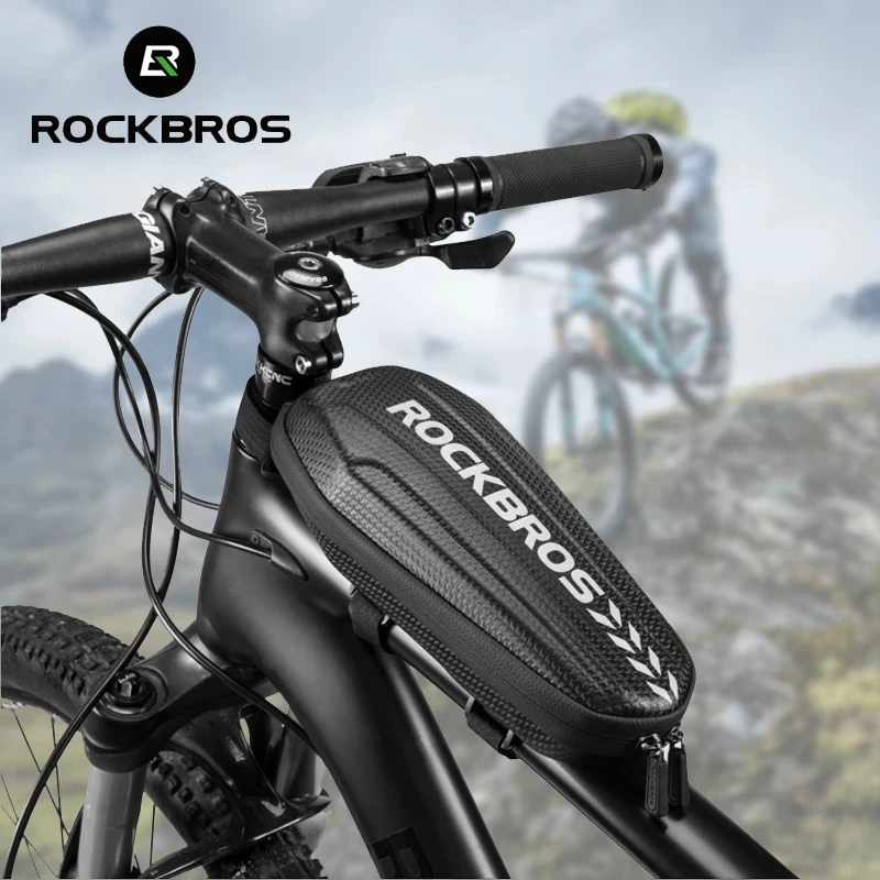 Велосипедная сумка ROCKBROS Твердая рама водонепроницаемая Складная седельная для