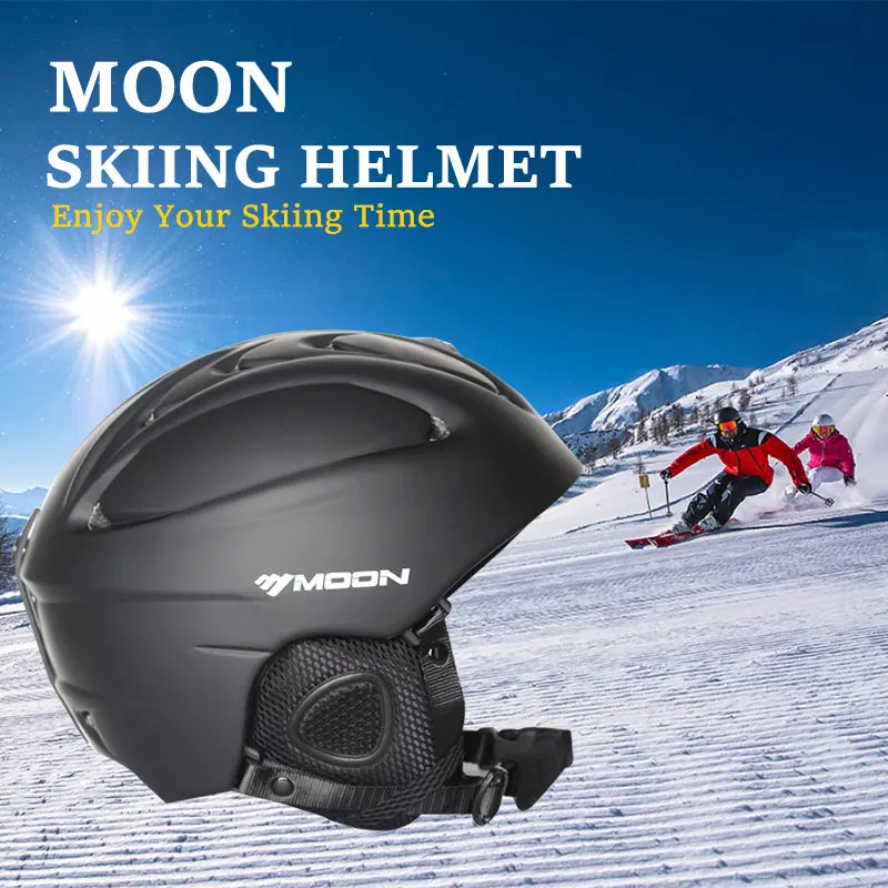 MOON Skiing Snowboard Helmet мужской зимний взрослый скейтборд оборудование для спортивной