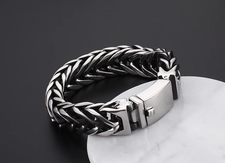 TrustyLan Pulseira Masculina, нержавеющая сталь, 17 мм, широкий браслет, мужские ювелирные изделия, v-образная форма, мужские браслеты,, Прямая поставка, подарок для Него