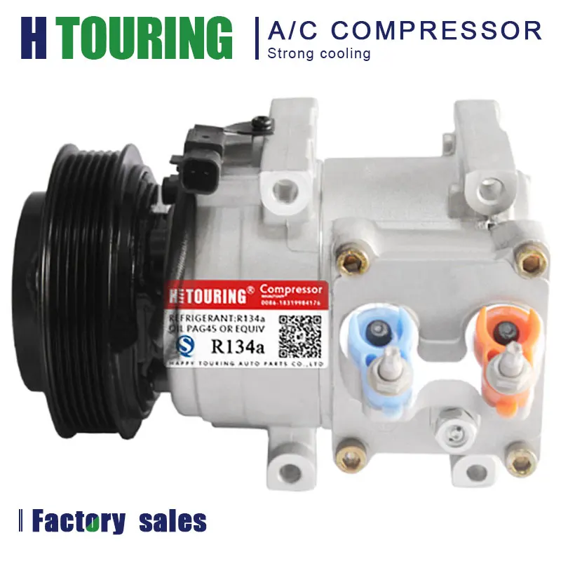 Для Ford a/c компрессор для автомобиля ford fiesta 2011-2013 HS15 AE83-19D629-AD AE8319D629AD FOMOCO-19D629-CC0EA 140863NC