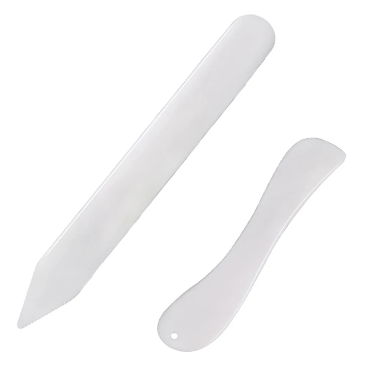 

2pcs/Set Leather Craft Tools Bone Folder For Leather Scoring Folding Creasing Edges Paper Handmade Sewing Tools Accessories