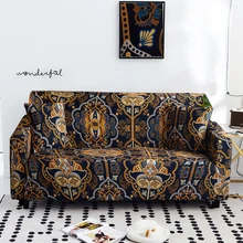 boho style Sofa Cover Slipcovers Elastic All-inclusive Couch Case for Different Shape Sofa Loveseat Chair L-Style Sofa Case
