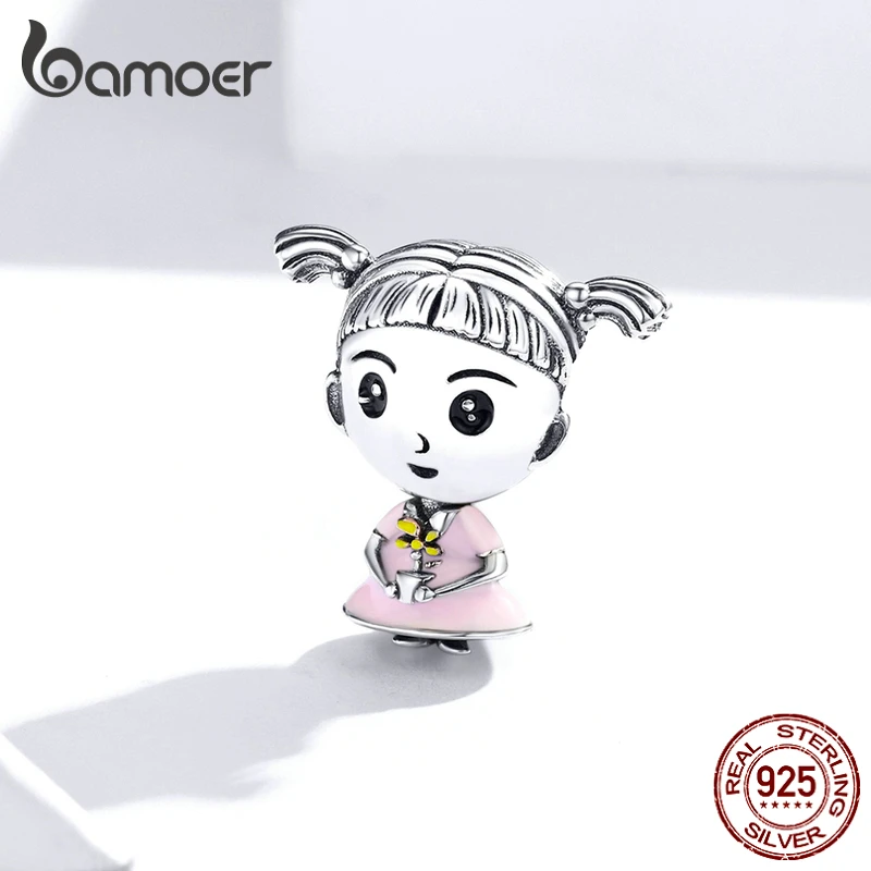 Bamoer 6 видов стилей семейная коллекция металлические бусины серебро 925 пробы шарм