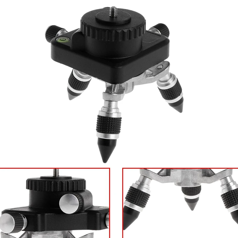 1/4 дюймовый интерфейс Регулировка уровня вращения штатив кронштейн конверсии