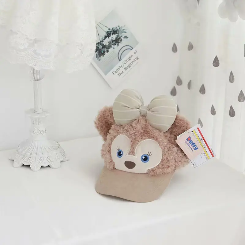 Милая мультяшная шляпа от солнца Duffy Студенческая Райский парная Повседневная |