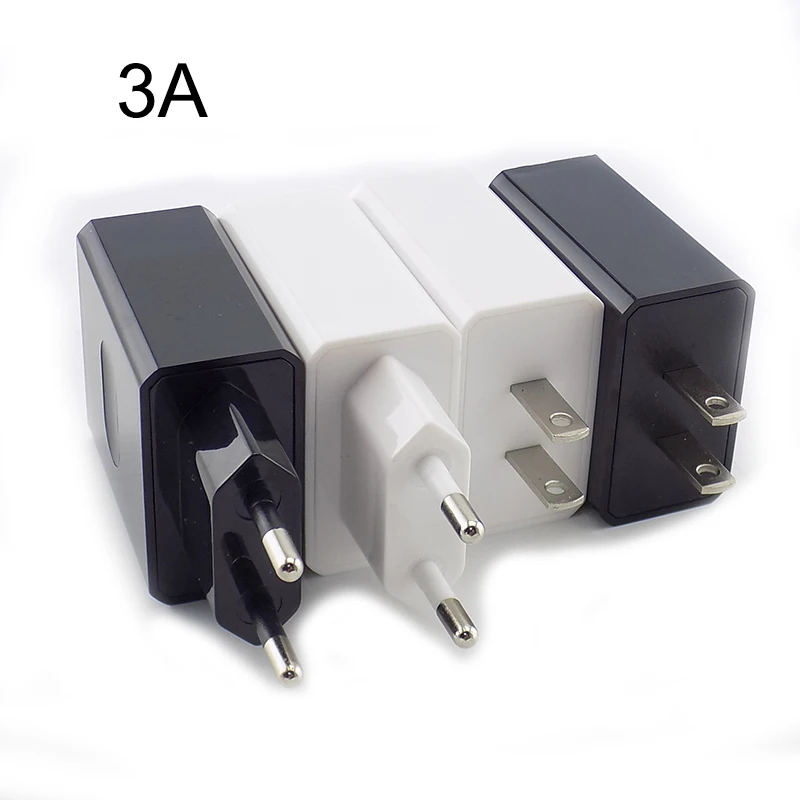 Дорожный USB адаптер 5 В 1 А 2 3 зарядное устройство для телефона питания настенный