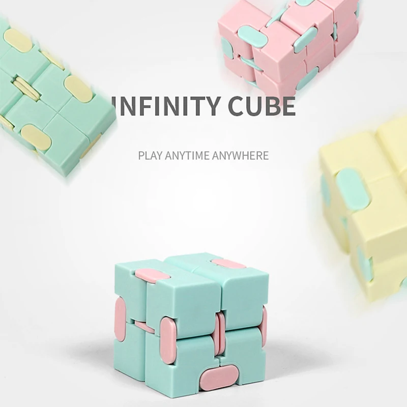Распродажа! Антистресс бесконечное Cube Бесконечность Magic флип кубическая