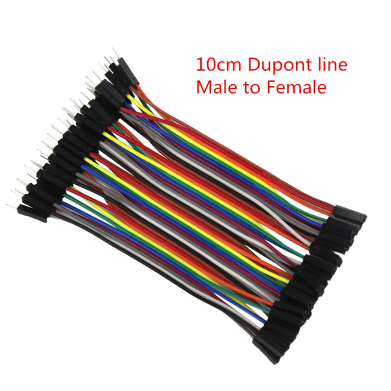 Перемычка Dupont Line 10 см 40 контактный штекер гнездо кабель для Arduino набор сделай сам