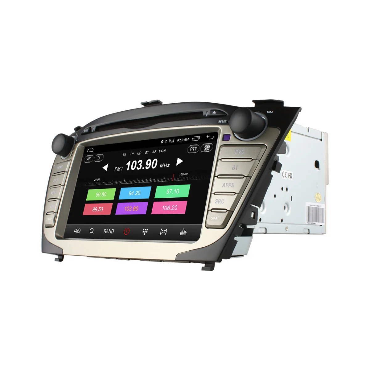 Автомобильный DVD плеер Ownice C500 Android 6 0 8 ядер GPS Navi для Hyundai Ix35 2009 2015 радио видео Wi Fi 4G 2