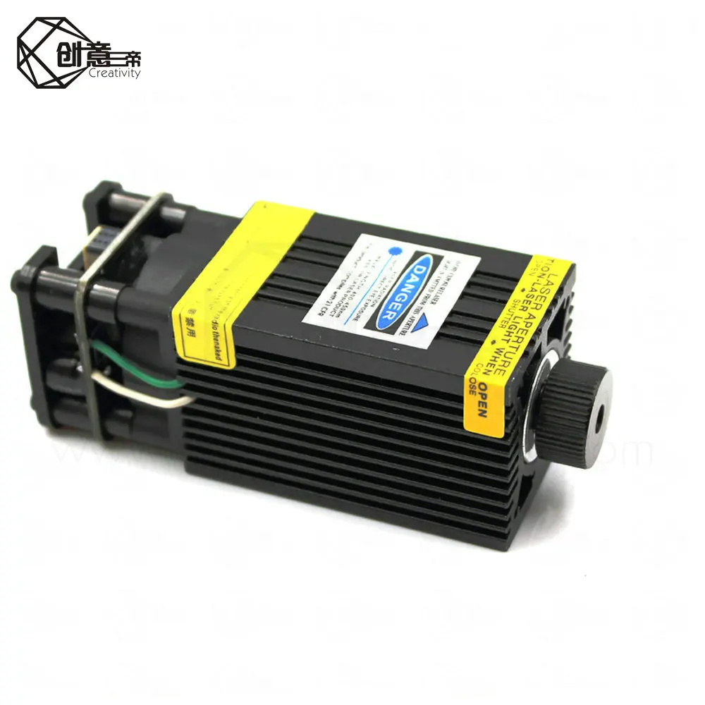 Мощный лазерный гравировальный 3D принтер 12 В с синим фиолетосветильник и