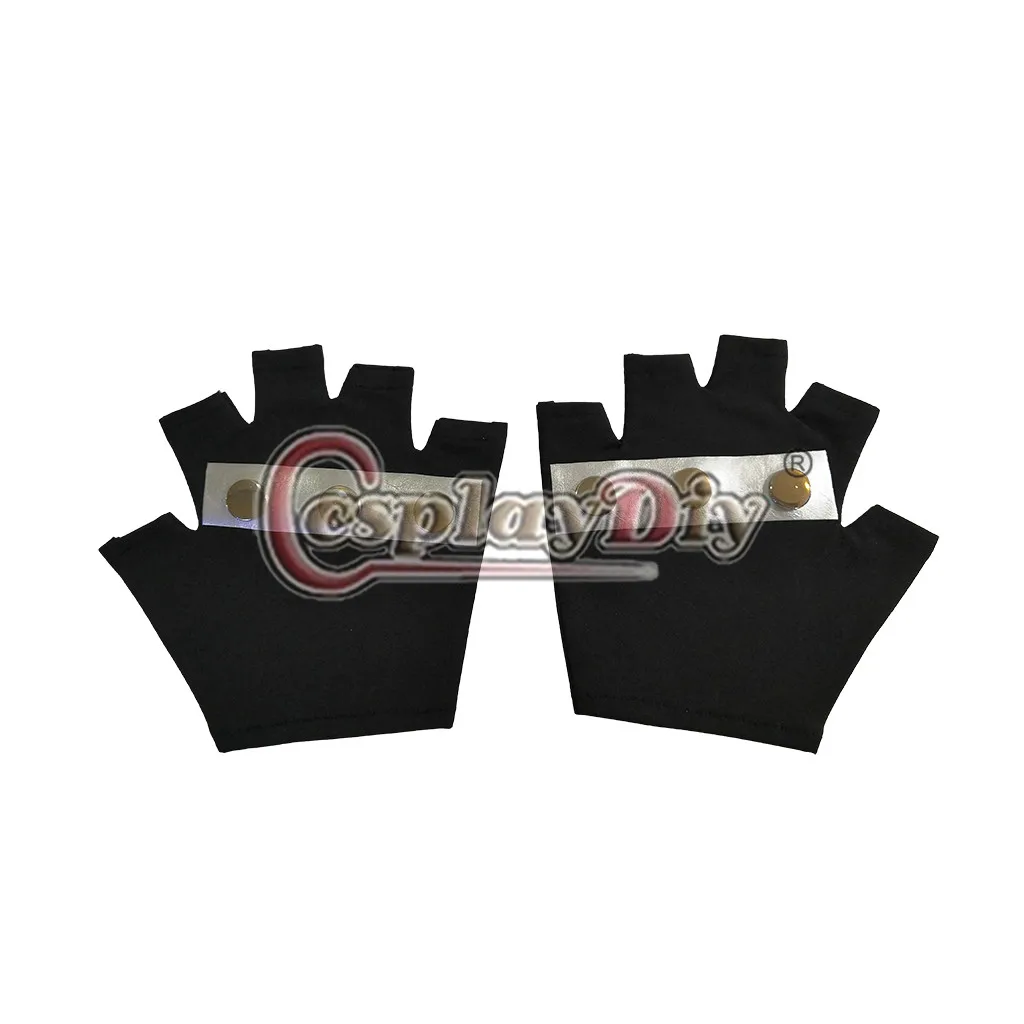Fairy Tail Gajeel Redfox Cosply Costume Adult Uniform Black Top Pants Gloves Outfit Suit L320 | Тематическая одежда и