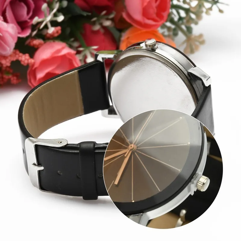 

PU Leather Belt Watch Luxury Watch for Men and Women Quartz Movement Wrist Watch Casual Couple Watch Wristwatch Clock