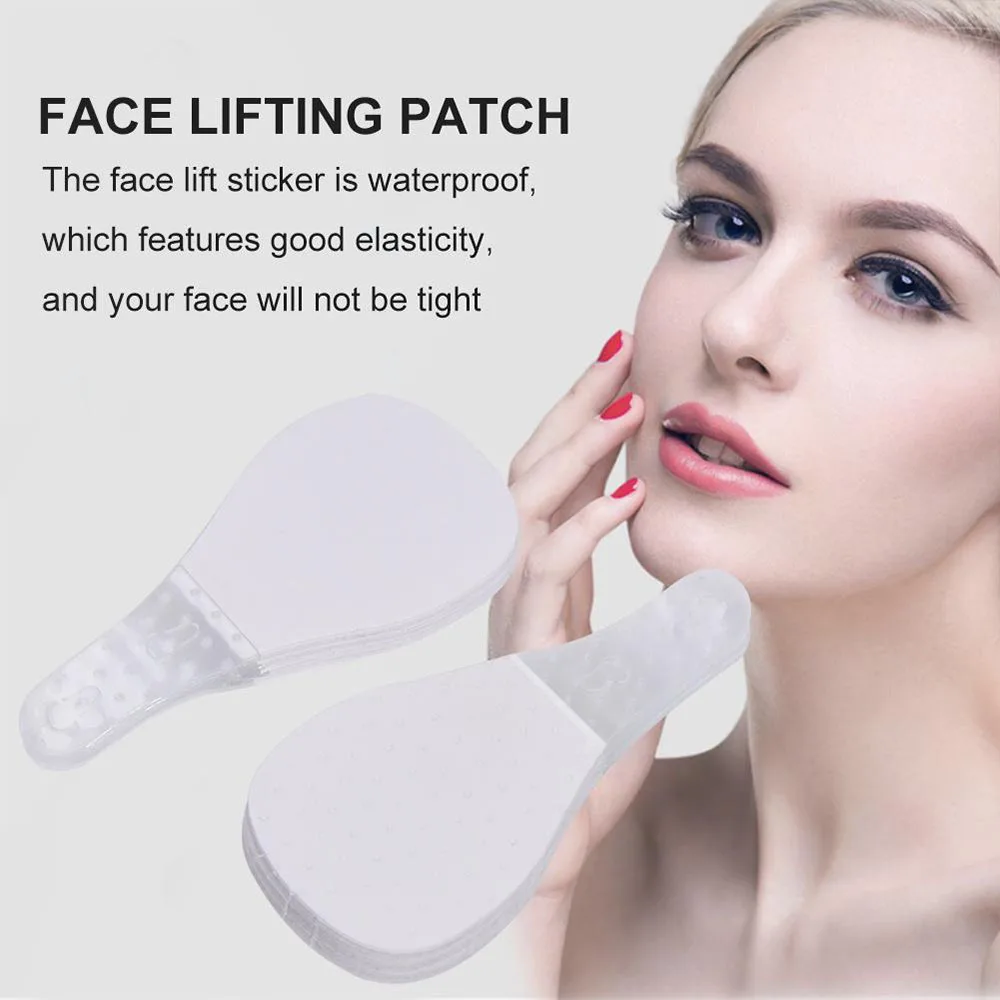 40 Pcs/Set V face shape Thin Face Invisible facial Stickers Facial Line Skin V-Shape Lift Tape Tools Care | Красота и здоровье