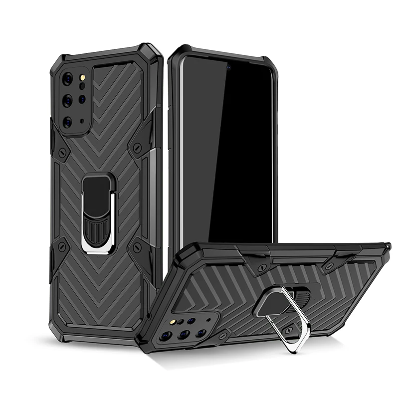 

New Armor for Samsung S20P /S20 Lite ltra-thin heavy-duty protection anti-drop anti-shock phone case with ring bracket