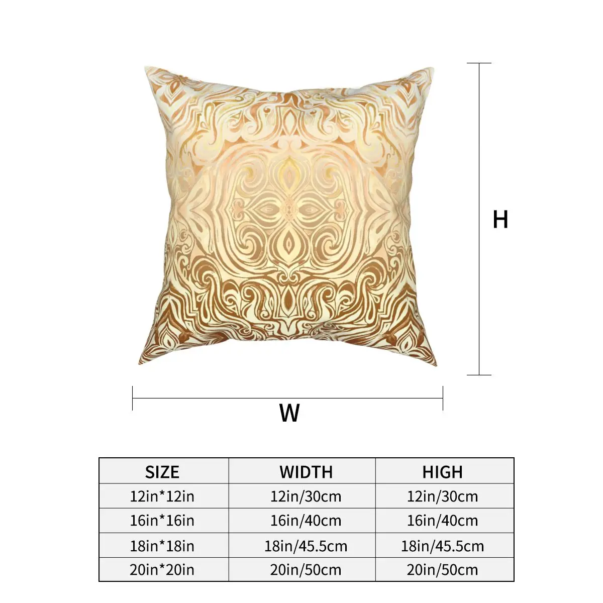 Декоративный Чехол-Подушка для дивана кремового цвета | Дом и сад