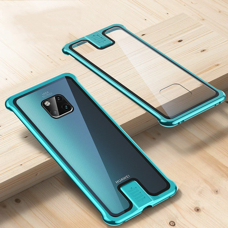 Роскошный Алюминиевый металлический чехол из закаленного стекла задняя крышка