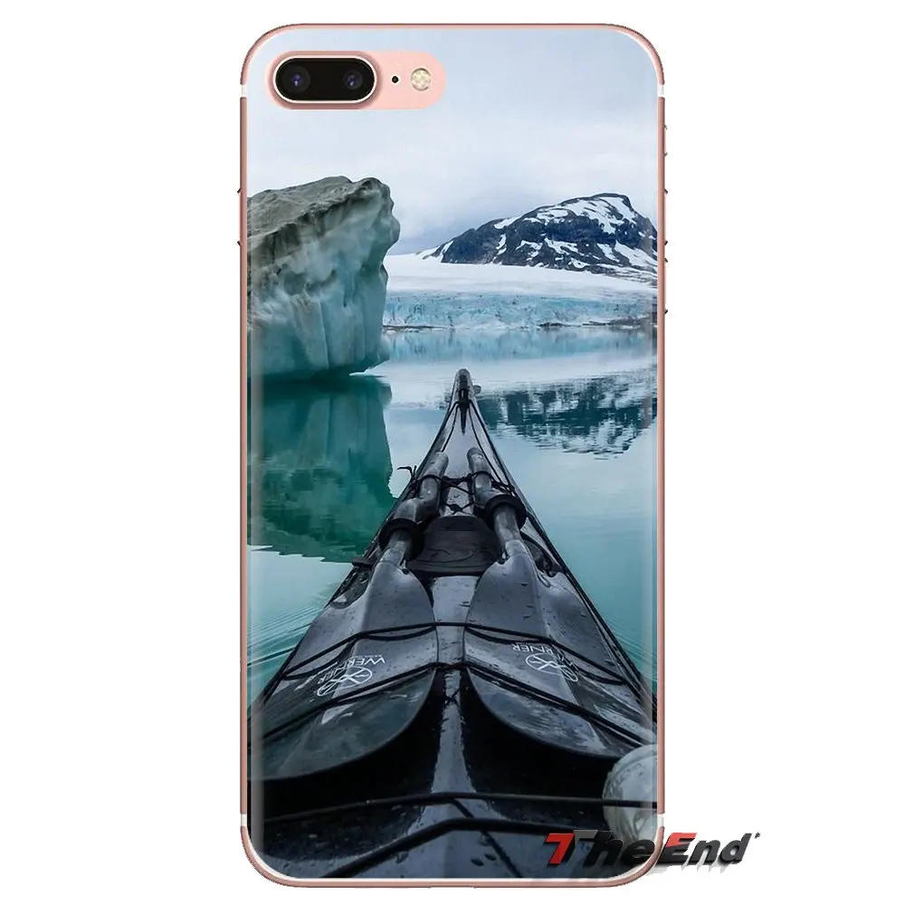 For Xiaomi Mi3 Samsung A10 A30 A40 A50 A60 A70 Galaxy S2 Note 2 Grand Core Prime Phone Cases Kayaker canoe kayak ride down river |