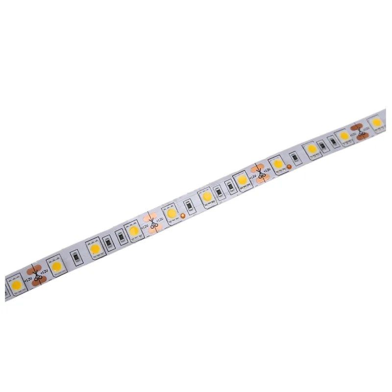 5 м 300 теплый белый светодиодный 5050 SMD гибкий светильник 12V DC Home Club | Лампы и