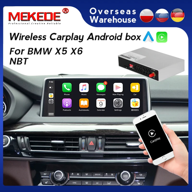 

Система Android, Беспроводная Автомобильная Мультимедийная магнитола с GPS для BMW X5 X6 2009 2010 2011 2012 2013 2014 2015 NBT